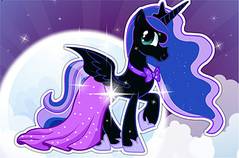 Дружба это Чудо: Одень Принцессу Луну - Princess Luna